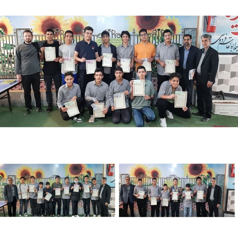  تقدیر از دانش آموزان روزه دار دبیرستان  - رمضان ۱۴۰۳